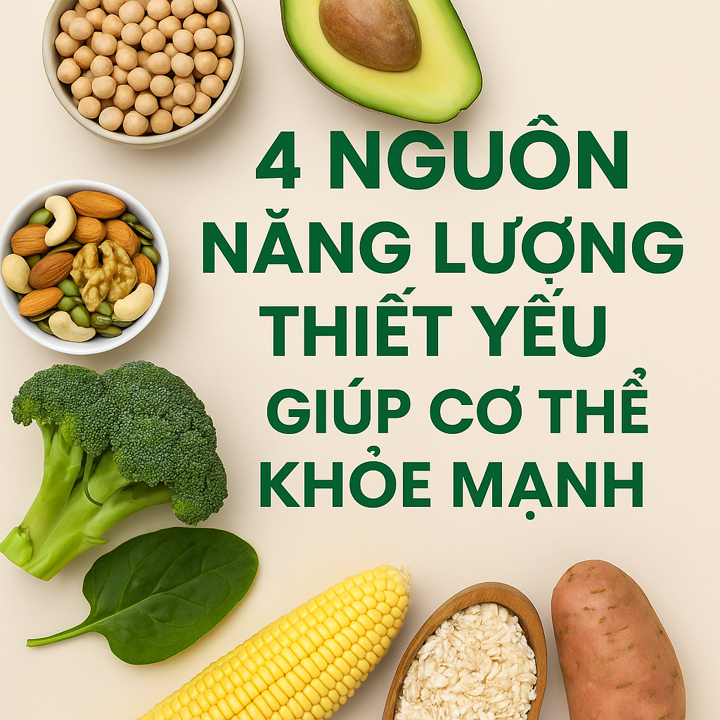 4 nguồn lăng lượng thiết yếu
